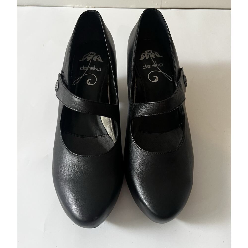 Dansko Betty Mary Jane Shoes Women’s Size EU 41 US 10.5-11 Black Heel Pumps